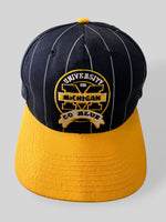 Load image into Gallery viewer, Vintage Michigan Wolverines Starter Snapback Hat
