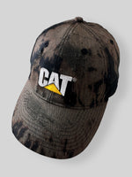 Load image into Gallery viewer, Caterpillar Distressed Strapback Hat
