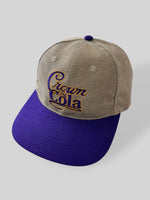 Load image into Gallery viewer, Vintage Crown &amp; Cola Strapback Hat
