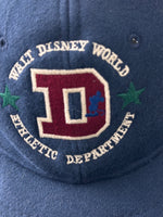 Load image into Gallery viewer, Vintage Walt Disney World Athletic Department Snapback Hat
